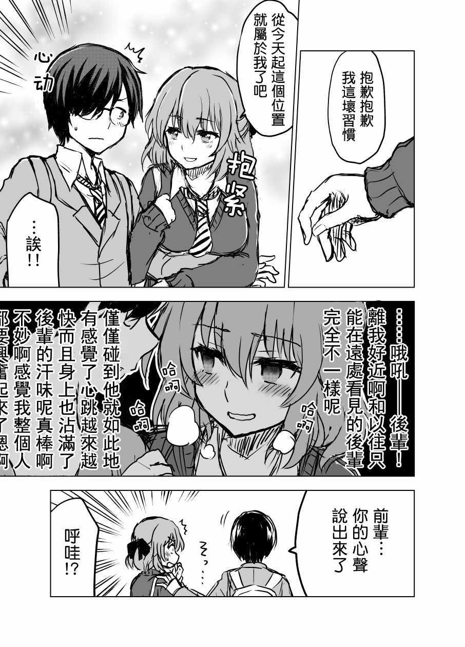 《憧憬的前辈是个有点那啥的人令我困惑不已》漫画 憧憬的前辈 002话