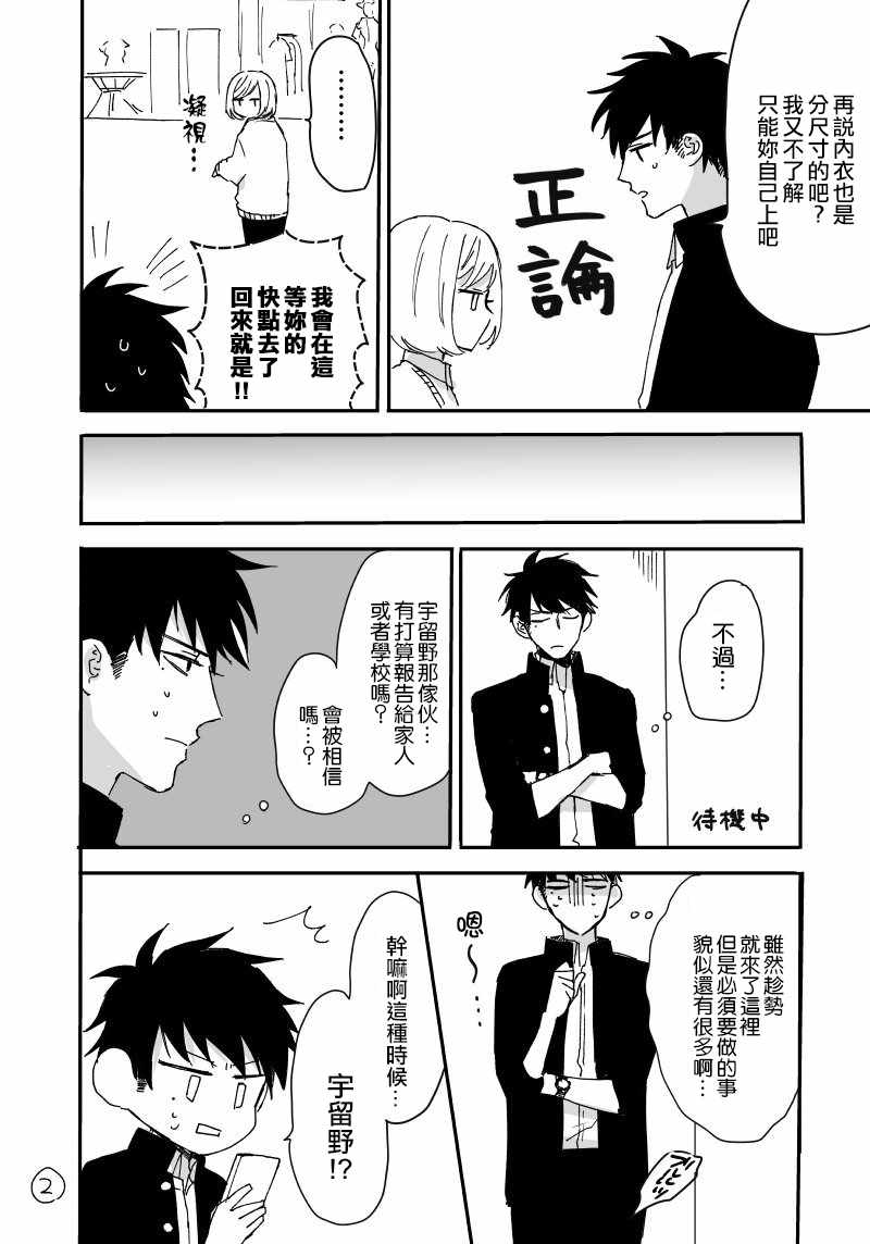 《不愿迷上性转的他》漫画 002话