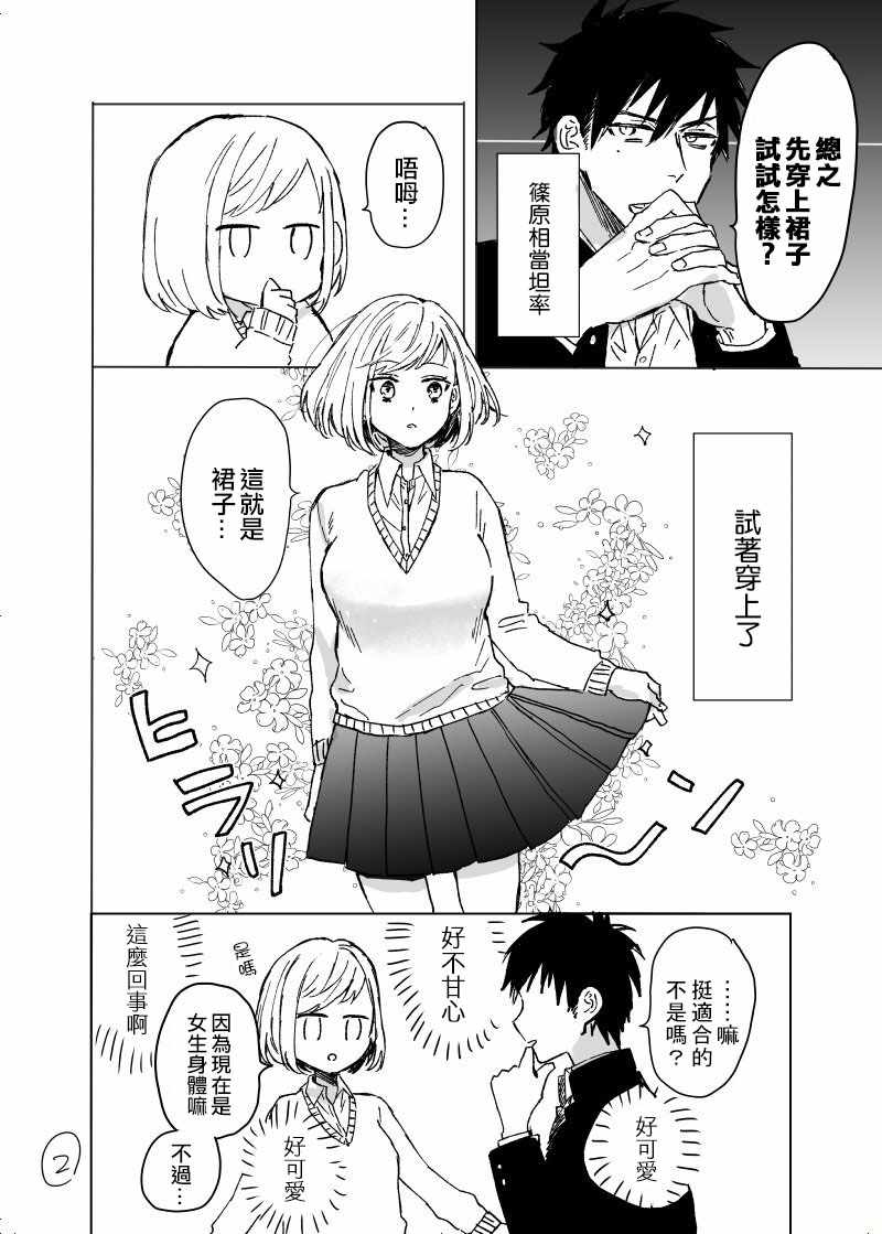 《不愿迷上性转的他》漫画 003话