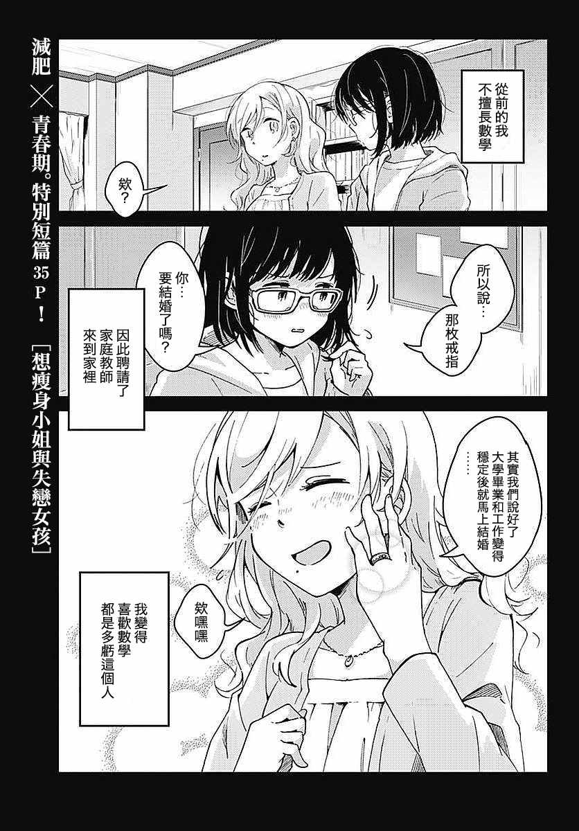 《想瘦身小姐与失恋女孩》漫画 短篇1