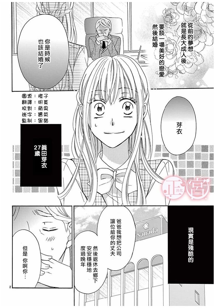 《距离誓言之吻还有很远》漫画 还有很远 001话