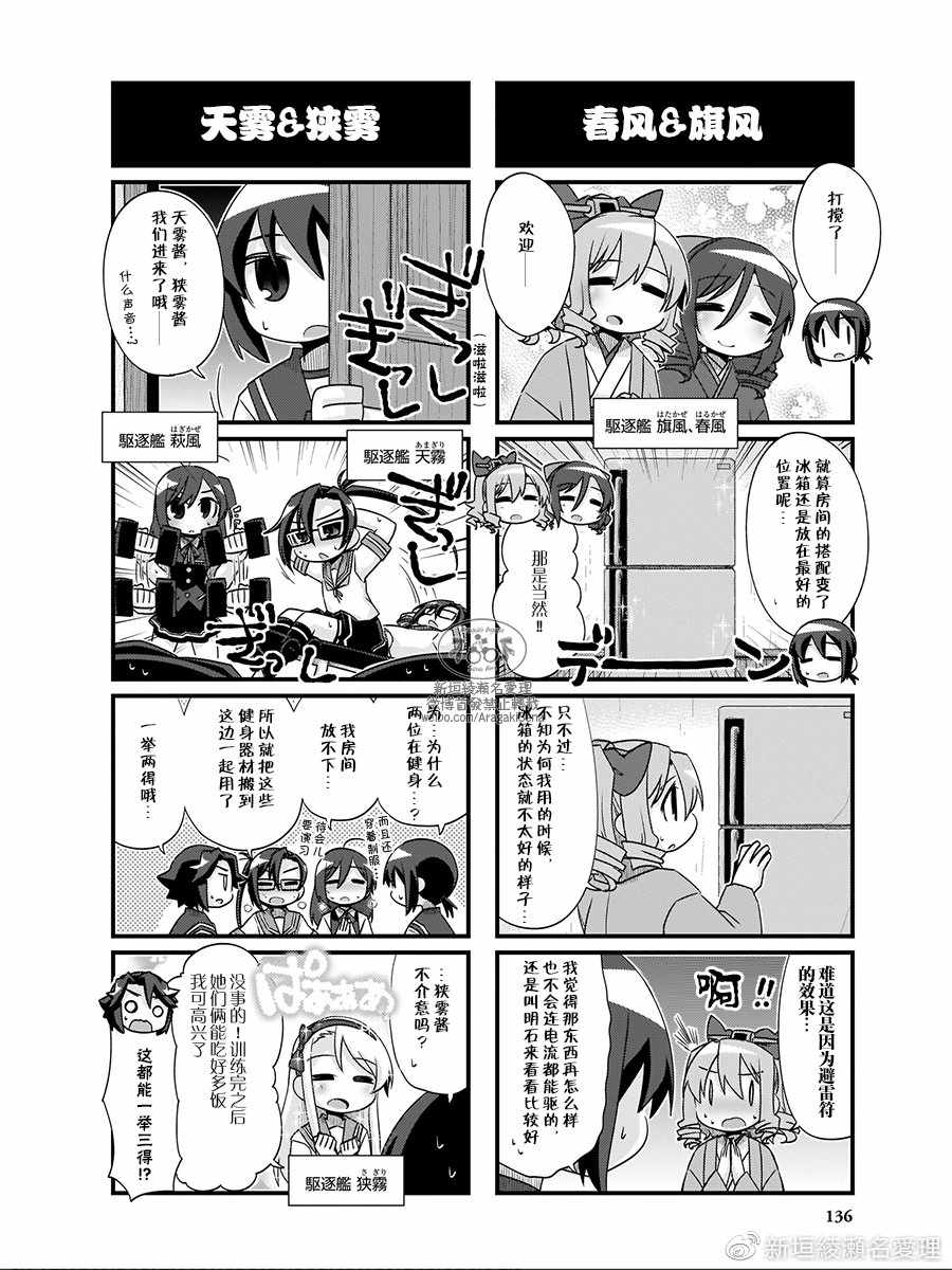 《-舰colle- 官方四格》漫画 舰colle四格 13卷特典