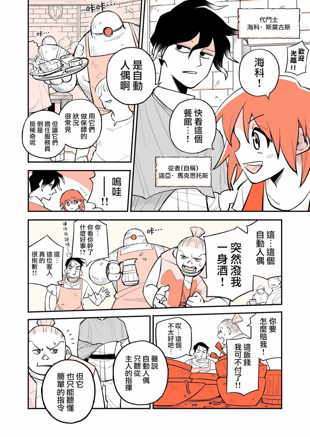 《代斗士海科事件薄》漫画 番外01