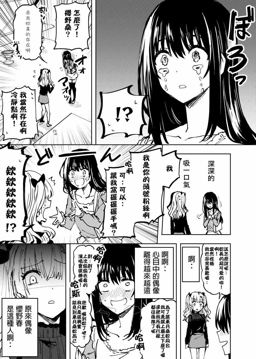 《互推的两人见面即爆走》漫画 的两人见面即爆走 短篇