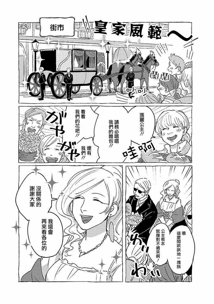 《和某个公主殿下的故事》漫画 公主殿下的故事 003集