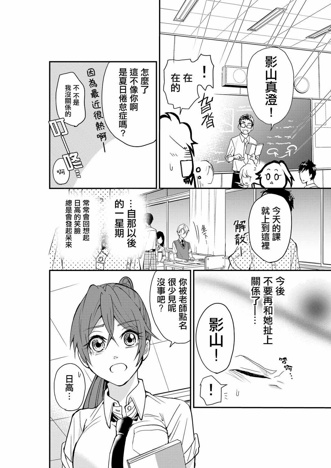 《阳光下的相合伞》漫画 002集