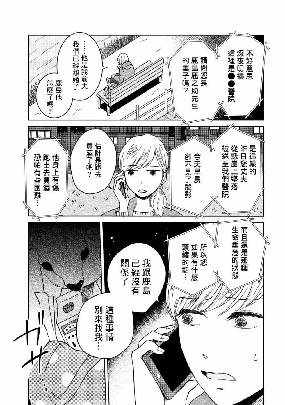 《鹿之夜话》漫画 短篇