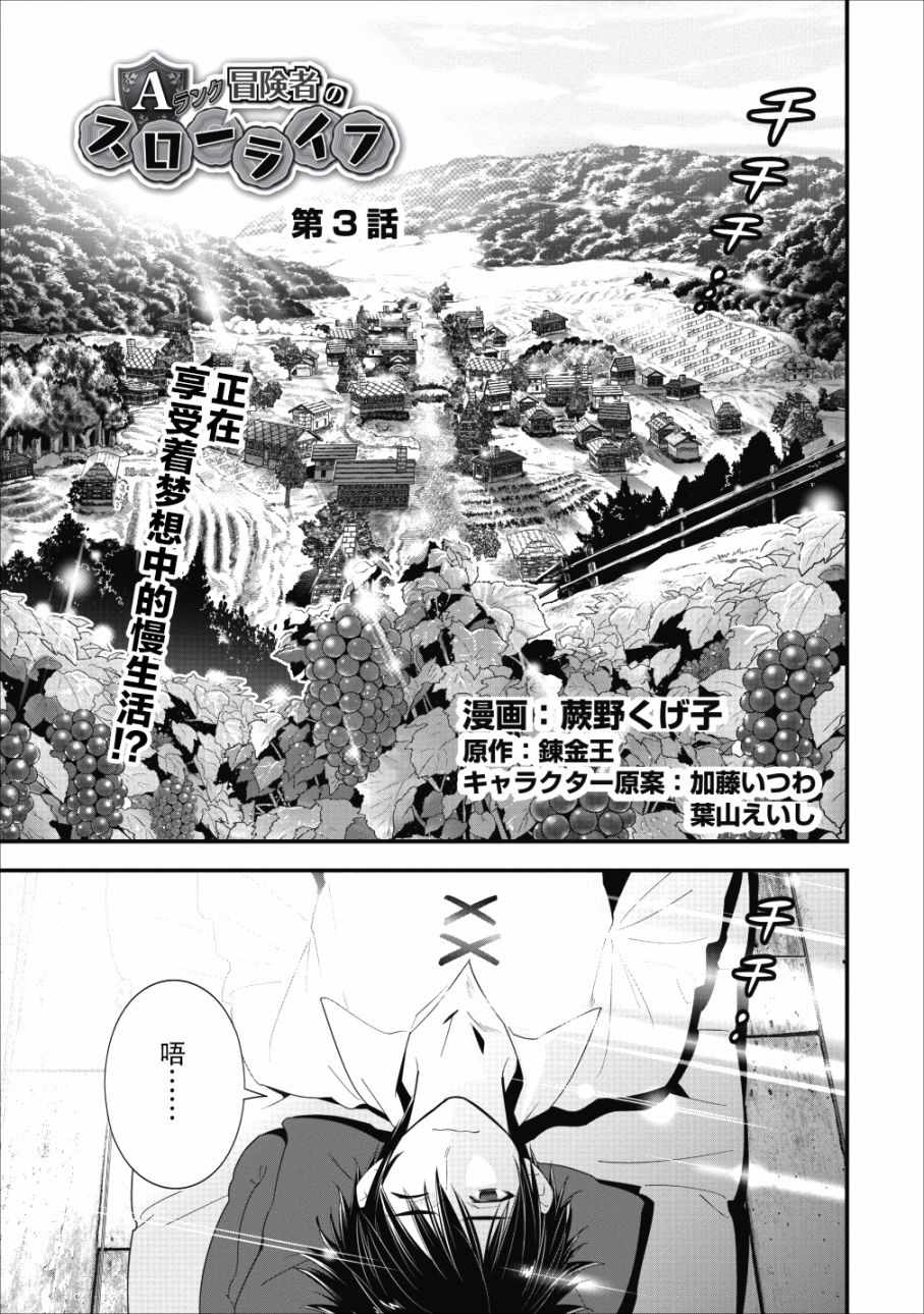 《A级冒险者的田园生活》漫画 A级冒险者 003集