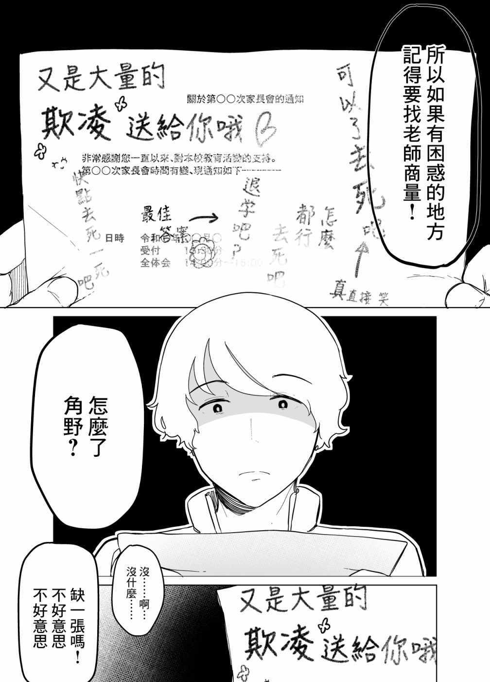 《遭受欺凌的二人被迫交往》漫画 被迫交往 001集