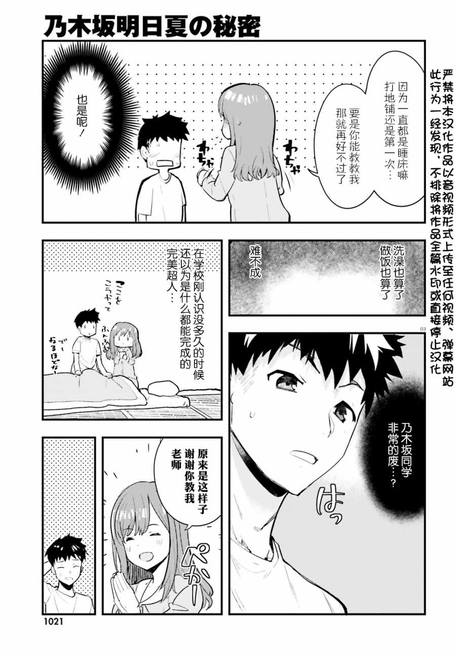 《乃木坂明日夏的秘密》漫画 003集