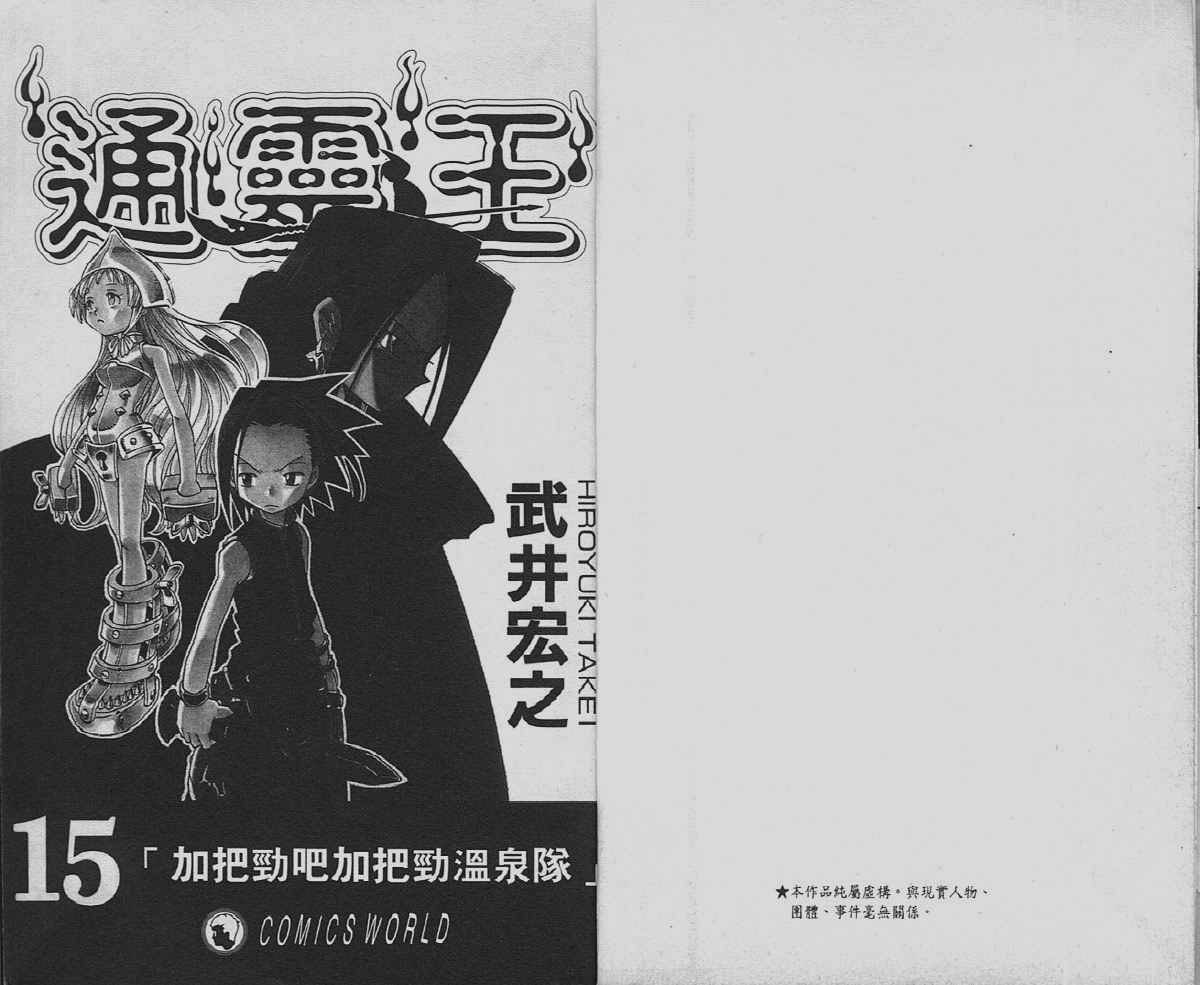 《通灵王》漫画 通灵童子15卷